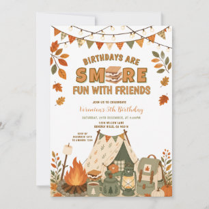 Verjaardagsfeest met vrienden is leuker met S'more Kaart