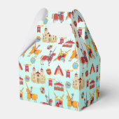 Verjaardagsfeest Middeleeuwse Ridders Toernooi Bedankdoosjes (Achterkant)