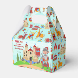 Verjaardagsfeest Middeleeuwse Ridders Toernooi Bedankdoosjes