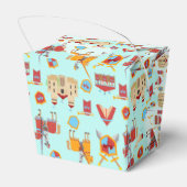 Verjaardagsfeest Middeleeuwse Ridders Toernooi Bedankdoosjes (Achterkant)