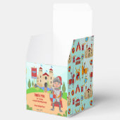 Verjaardagsfeest Middeleeuwse Ridders Toernooi Bedankdoosjes (Geopend)