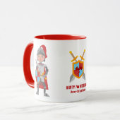 Verjaardagsfeest Middeleeuwse Ridders Toernooi Mok (Voorkant links)