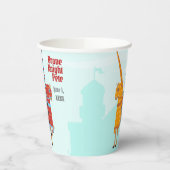 Verjaardagsfeest Middeleeuwse Ridders Toernooi Papieren Bekers (Links)