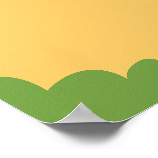 Verjaardagsfeest Middeleeuwse Ridders Toernooi Poster (Hoek)