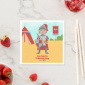 Verjaardagsfeest Middeleeuwse Ridders Toernooi Servet (Insitu)