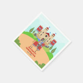 Verjaardagsfeest Middeleeuwse Ridders Toernooi Servet (Hoek)