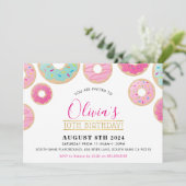 VERJAARDAGSFEEST moderne heldere kleurrijke zoete  Kaart (Staand voorkant)