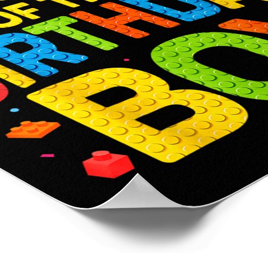 Verjaardagsfeest moeder van de Verjaardag Jongen S Poster (Hoek)