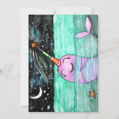 Verjaardagsfeest Narwhal Kaart (Voorkant)