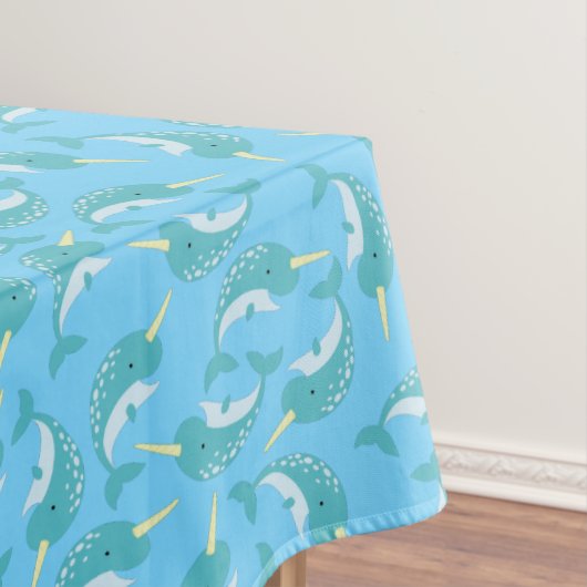 Verjaardagsfeest Narwhal Tafelkleed (Voorbeeld)