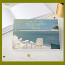 Verjaardagsfeest Ocean Beach Stoelen Echt Gouden F