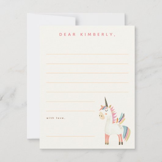 Verjaardagsfeest of bericht notitiekaartje (Voorkant)