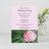 Verjaardagsfeest Oma  Kaart (Staand voorkant)