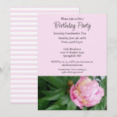 Verjaardagsfeest Oma  Kaart (Voorkant / Achterkant)