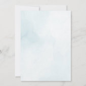 Verjaardagsfeest onder de zee met oceandieren bedankkaart (Achterkant)