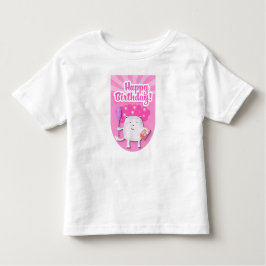 Verjaardagsfeest ontwerp kinder shirts