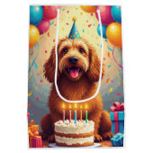 Verjaardagsfeest Otterhound Medium Cadeauzakje (Achterkant)
