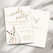 Verjaardagsfeest Owly Moly Kaart