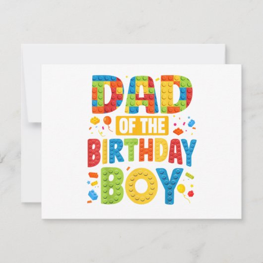 Verjaardagsfeest Papa (Voorkant)