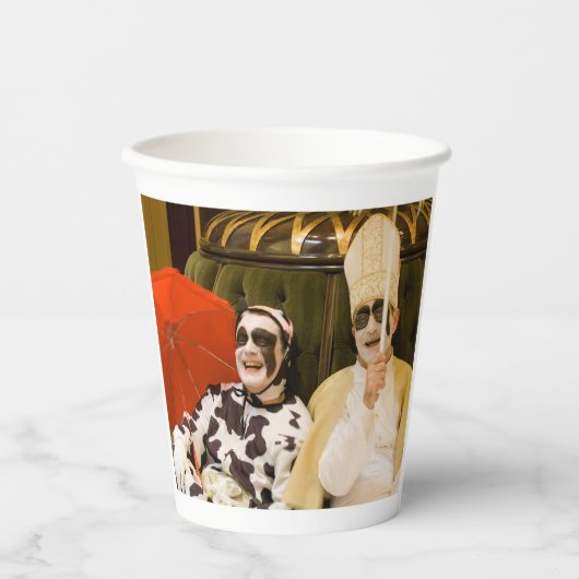 Verjaardagsfeest Papieren beker (Voorkant)