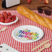 Verjaardagsfeest Papieren Bord