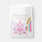 Verjaardagsfeest Prinses Koninklijk Kasteel Bedankzakje (Voorkant)