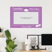 Verjaardagsfeest Prop Fotohokje Frame Poster (Thuiskantoor)