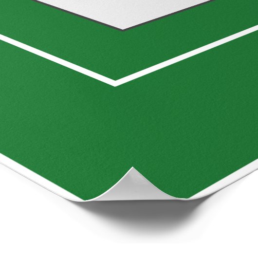 Verjaardagsfeest Prop Fotohokje Frame Poster (Hoek)