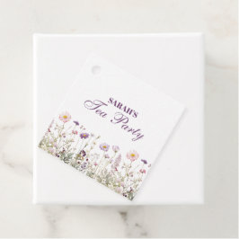 Verjaardagsfeest Regency Garden Bedankjes Labels