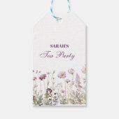 Verjaardagsfeest Regency Garden Cadeaulabel (Voorkant)