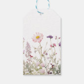 Verjaardagsfeest Regency Garden Cadeaulabel (Achterkant)