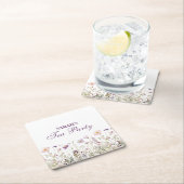 Verjaardagsfeest Regency Garden Kartonnen Onderzetters (Insitu)