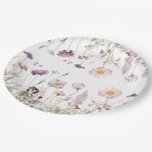 Verjaardagsfeest Regency Garden Papieren Bordje (Gekanteld)