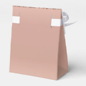 Verjaardagsfeest Roos Gold Bedankt Schattige Bedankdoosjes (Achterkant)