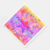 Verjaardagsfeest servetten ontwerp HAMbyWG (Hoek)