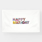 Verjaardagsfeest Spandoek (Horizontaal)