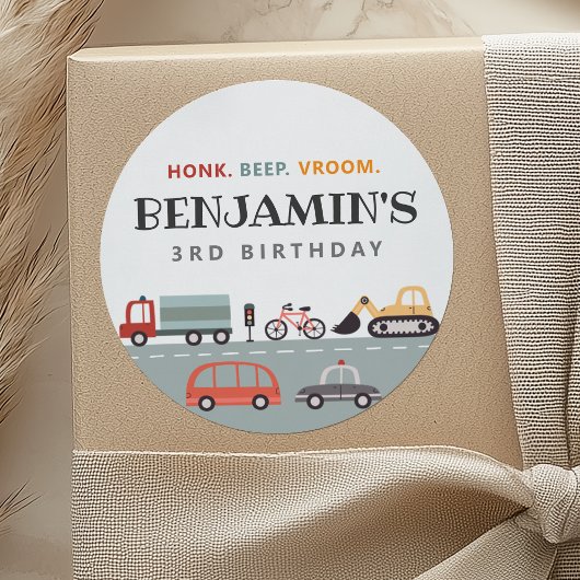 Verjaardagsfeest Sticker