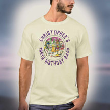 Verjaardagsfeest T-shirt voor 100e verjaardag