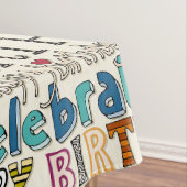 verjaardagsfeest tafelkleed (Voorbeeld)