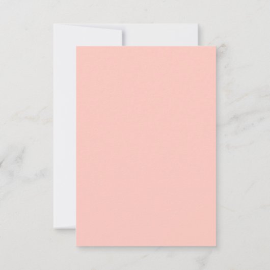 Verjaardagsfeest Tea Party Bedankt Card Kaart (Achterkant)