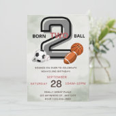 Verjaardagsfeest uitnodiging (Staand voorkant)