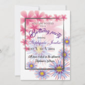 verjaardagsfeest uitnodiging (Voorkant)