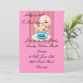 Verjaardagsfeest Uitnodiging (Staand voorkant)