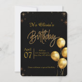 Verjaardagsfeest Uitnodiging (Voorkant)