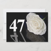 Verjaardagsfeest uitnodiging 47 jaar oud (Voorkant)