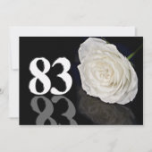 Verjaardagsfeest uitnodiging 83 jaar oud (Voorkant)