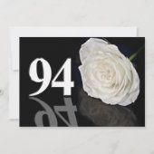 Verjaardagsfeest uitnodiging 94 jaar oud (Voorkant)
