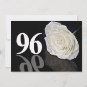 Verjaardagsfeest uitnodiging 96 jaar oud (Voorkant)