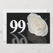 Verjaardagsfeest uitnodiging 99 jaar oud (Voorkant)