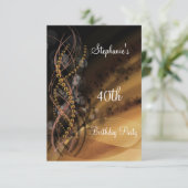 Verjaardagsfeest Uitnodiging Elke Verjaardag (Staand voorkant)